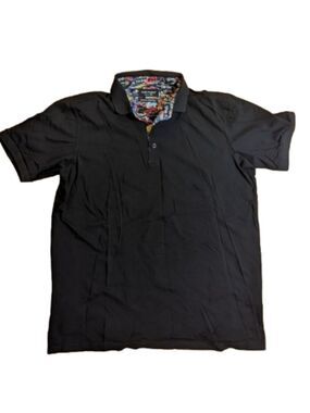 Alex Vando Black Polo Shirt